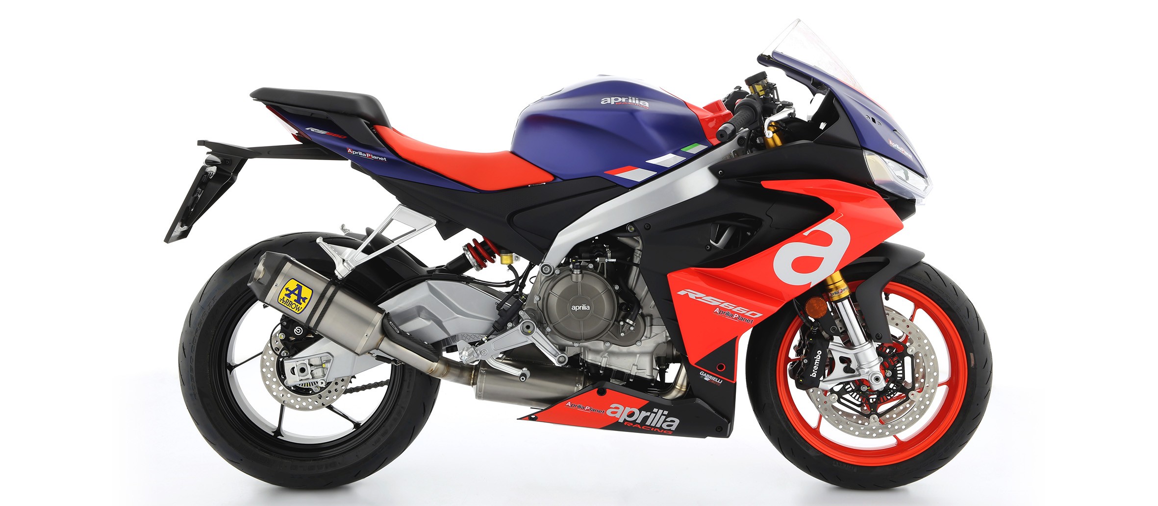 Arrow Indy Race Titanium Silp On Muffler 2021 Aprilia RS660 71929PK
